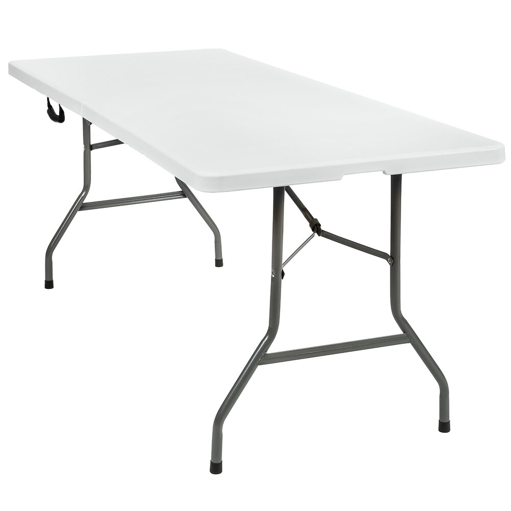CASARIA® Table pliante effet polyrotin 180 cm 8 personnes d'appoint  rectangulaire table plastique camping