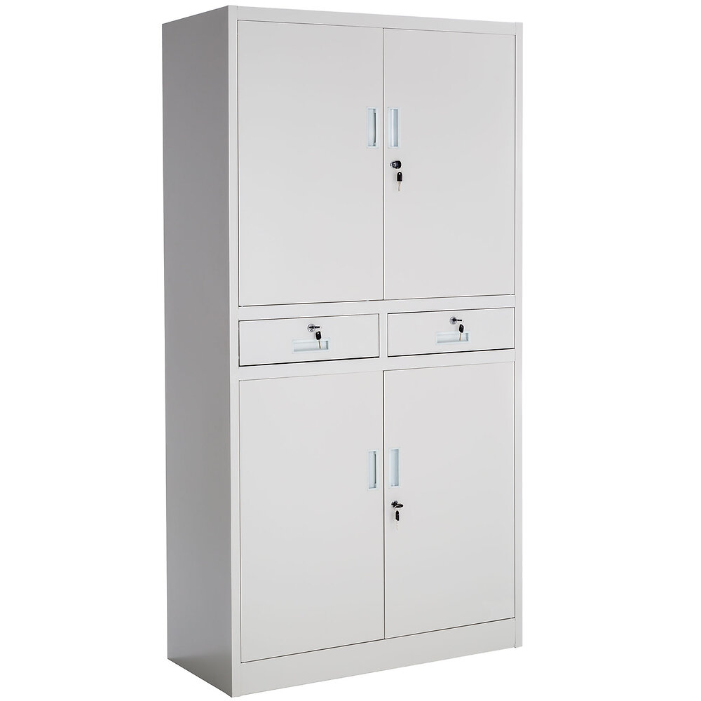 Armoire métallique de classement avec 2 tiroirs