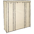 Armoire Penderie en tissu 12 compartiments 150x175x45cm Bricomarché