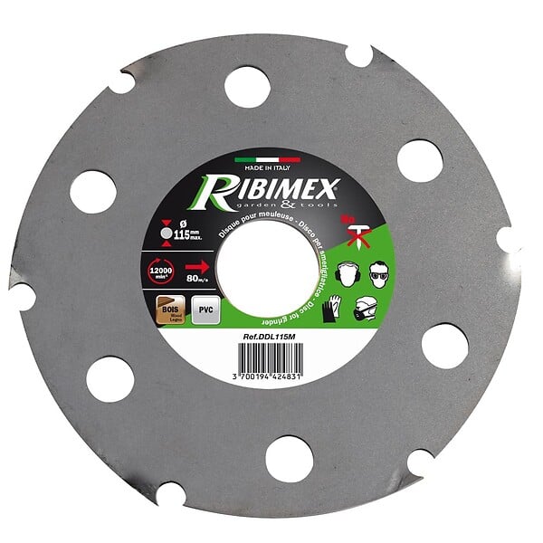 Ryobi - Kit 6 disques meuleuse 125 mm (1 disque diamant et 5 disques à  tronçonner) - RAK6AGD125 Gris