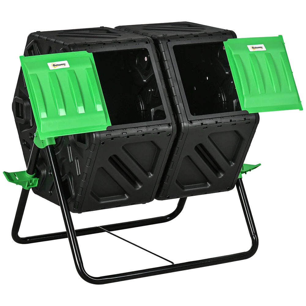 Composteur de Jardin Bac à Compost Compostage Déchets Cuisine 360-1000L  vidaXL
