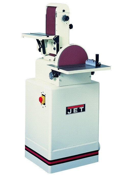 JET+-+Ponceuse+combinee+à +bande+1950W+230V+bande+150x1220+mm+-+JSG-31A+Jet