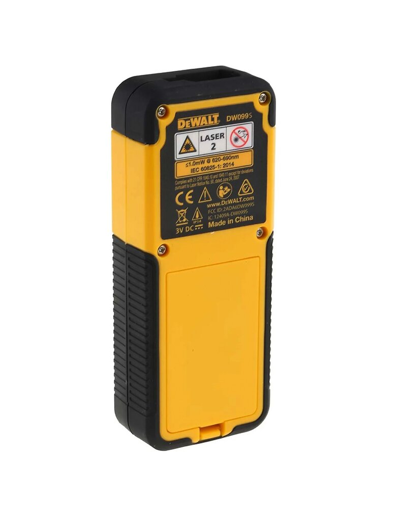 Télémètre Laser Bluetooth DeWALT DW099S (30 m)
