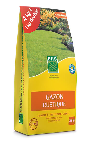 Gazon rustique 5kg BHS | Bricomarché