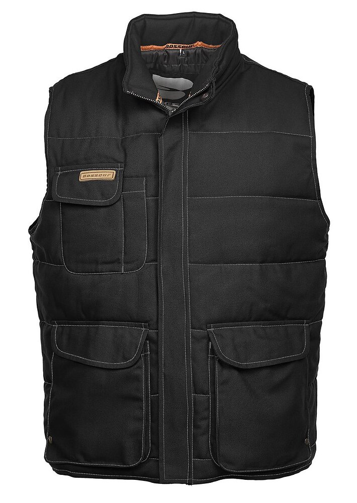 gilet multipoches anti-froid heritage noisette tl - tsd bosseur - 11080-032