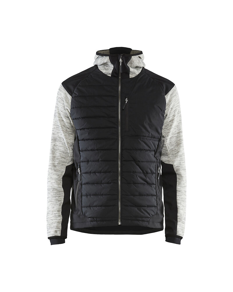 veste de travail à capuche hybride gris granulé/noir t2xl - blåkläder - 593021179099xxl