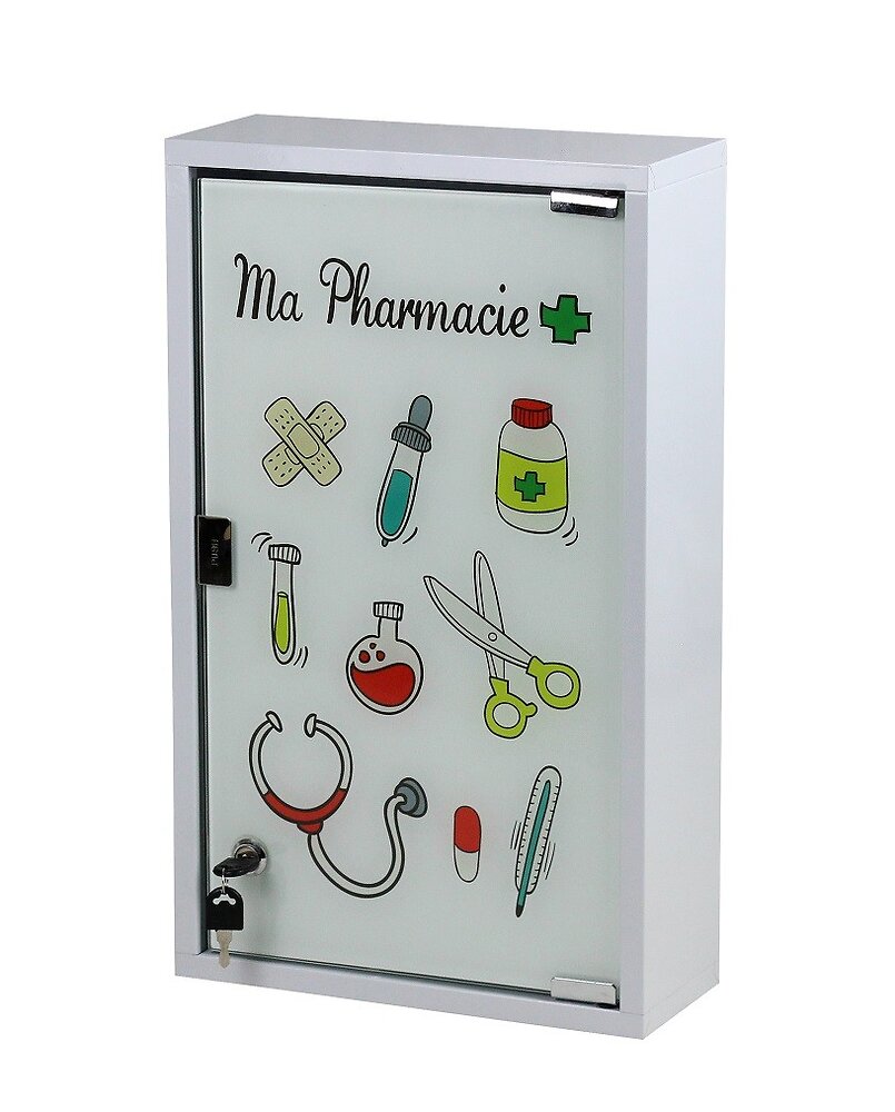 armoire à pharmacie 50x30cm - pradel - 740016
