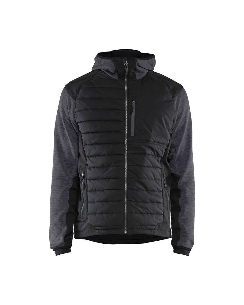 veste de travail à capuche hybride gris foncé/noir tl - blåkläder - 593021179899l