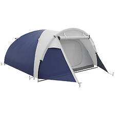 OUTSUNNY Tente de camping 3-4 pers.  - 2 portes - dim. 3,2L x 2,4l x 1 ...