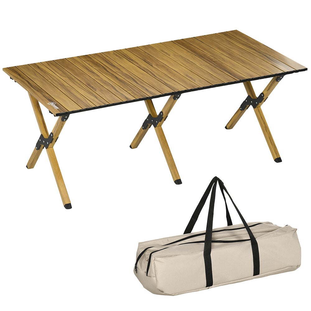 Table de camping pique-nique pliable table élévatrice compacte