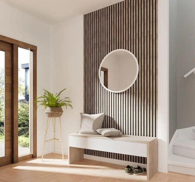 Panneau Décoratif MDF 6mm Pour Cache-Radiateur - Motif Fleur De Lis - Blanc