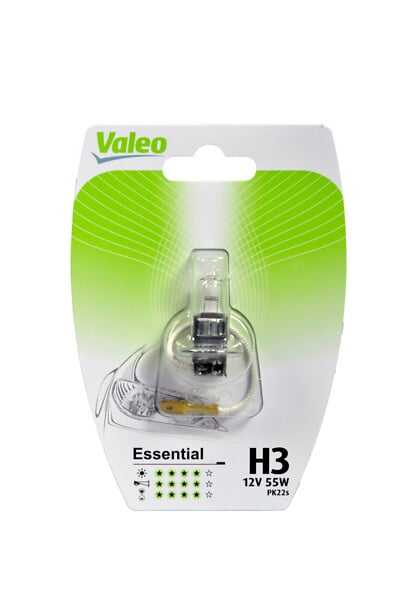 Valeo Ampoule Halogène ESSENTIAL 32013 HB3 60W lot de 1