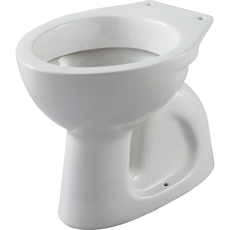 Pack WC à poser sortie sortie horizontale diamètre 100, sans bride Exacto,  IDEAL