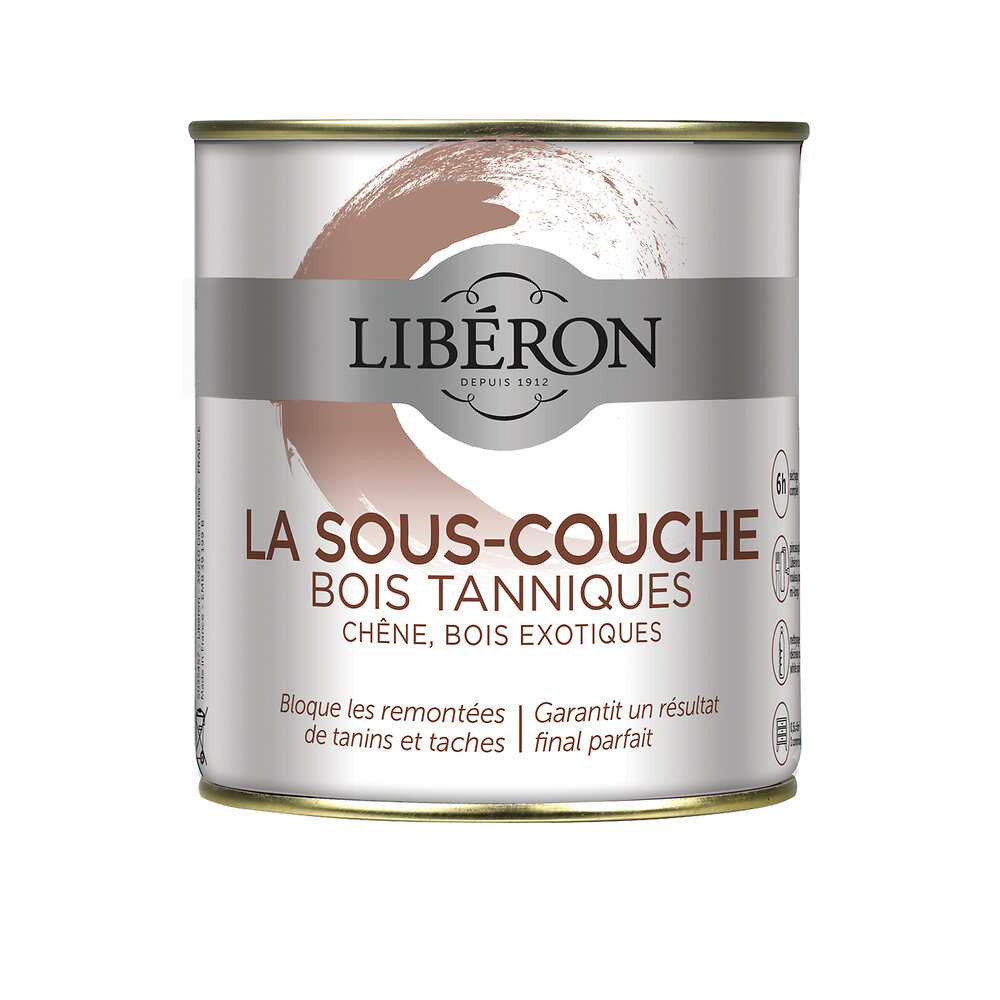 LIBERON - Sous-couche Bois tanniques Pot 0.5l - large