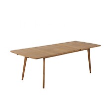 Elle Décoration Table de jardin SALMA extensible en bois d'acacia 180/230 cm