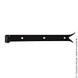 AFBAT - Penture queue de carpe 30x4 Longueur 500 mm noir - vignette