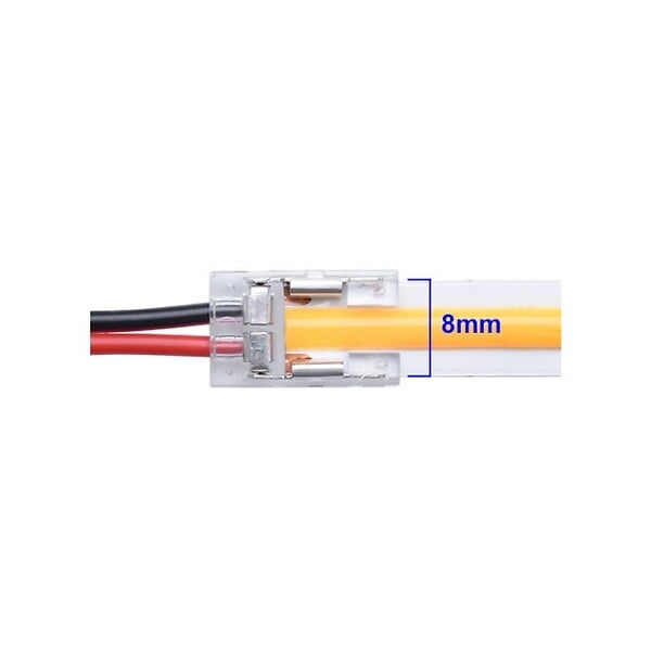 Connecteur de bande LED étanche 8mm