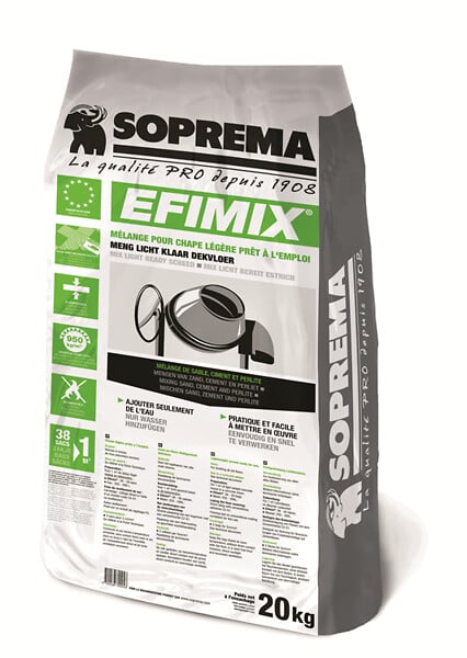 B ton l ger EFIMIX sac de 20kg Bricomarch