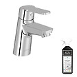 JACOB DELAFON - Mitigeur lavabo Aimé avec vidage chrome + nettoyant Briochin - vignette