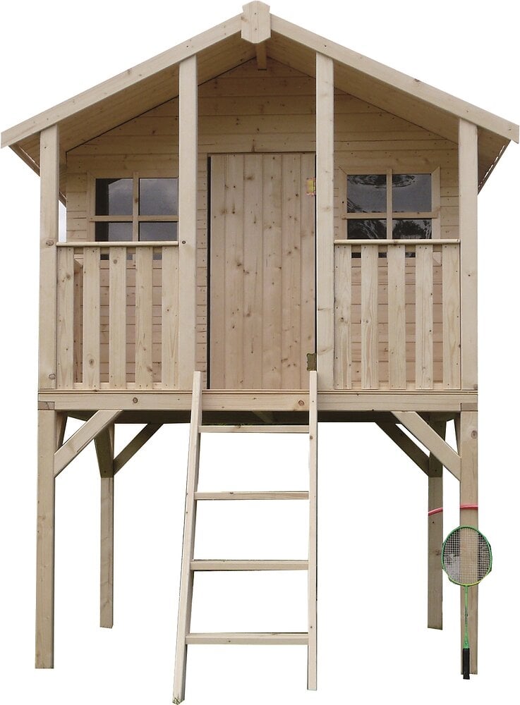 Maisonnette+enfants+sur+pilotis+Traditional+-+Bois+-+180x190x281cm