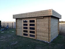 SOLID Abri de jardin Viborg - Autoclavé - Bois - 16.66m2