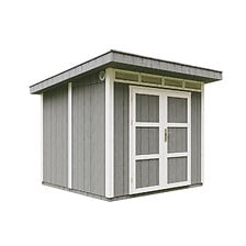 TIMBELA Abri de jardin à base de bois en panneaux LP SmartSide 6 m² - ...