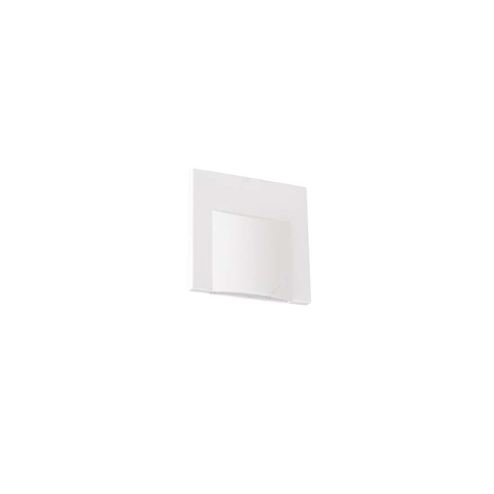 applique led escalier carré 0,8w dc12v blanc erinus - blanc chaud 3000k