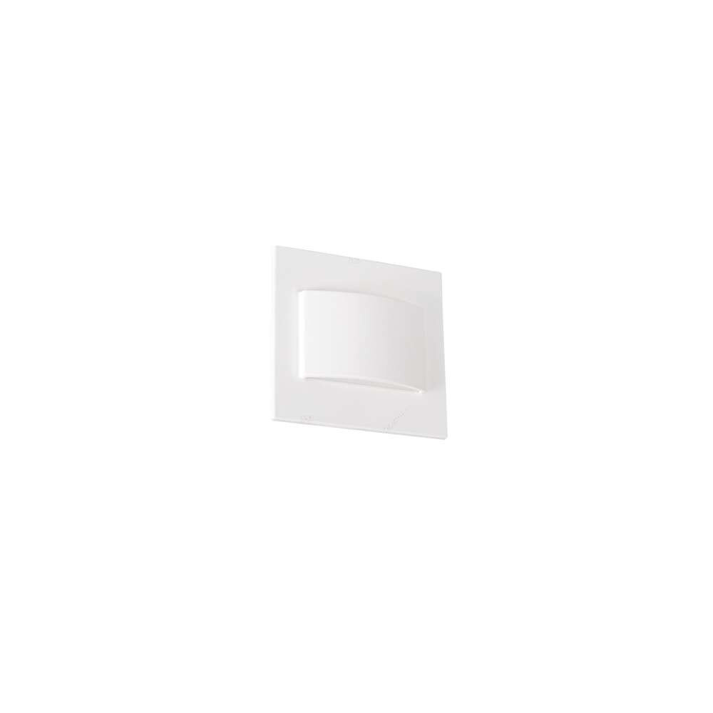 applique led escalier carré 1,5w dc12v blanc erinus - blanc chaud 3000k