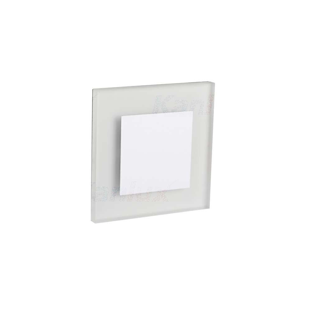 applique led escalier carré 0,8w dc12v blanc apus - blanc chaud 3000k