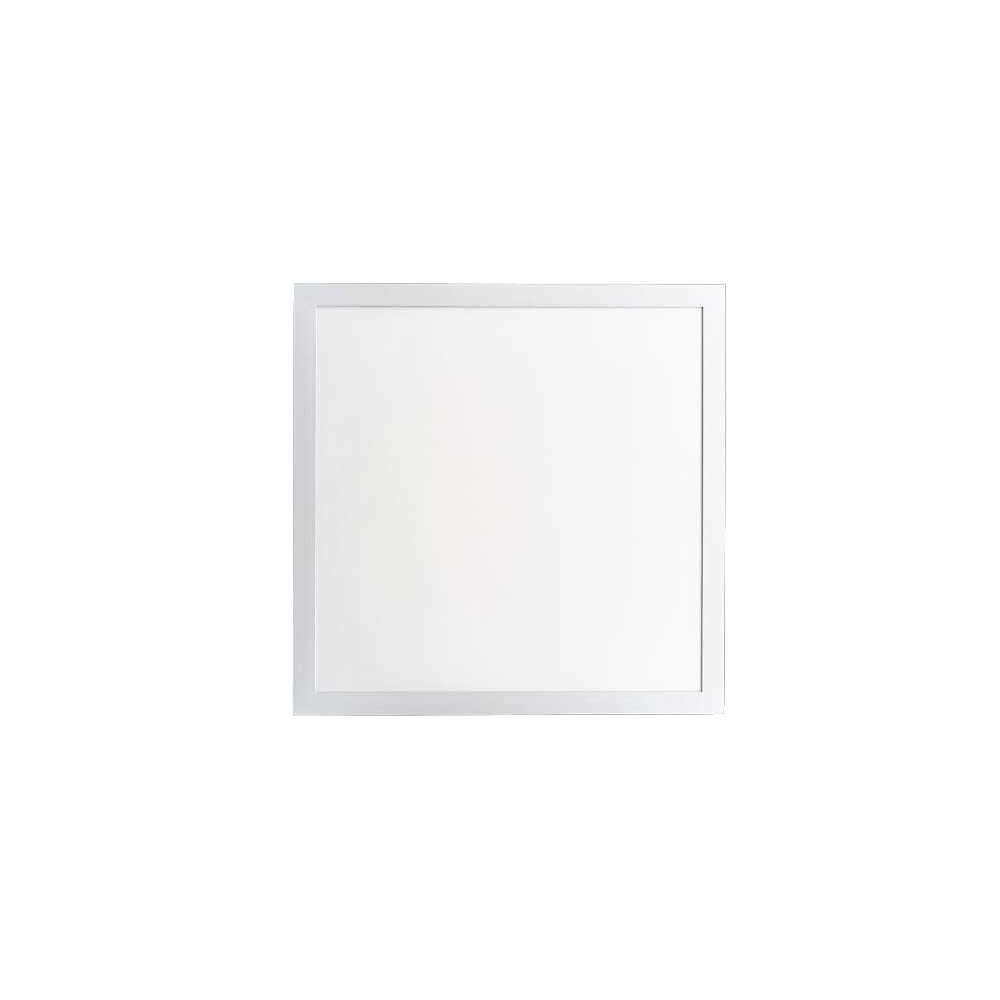 plafonnier led 25w 200w 3000lm carré blanc 595mmx595mm- blanc naturel 4000k