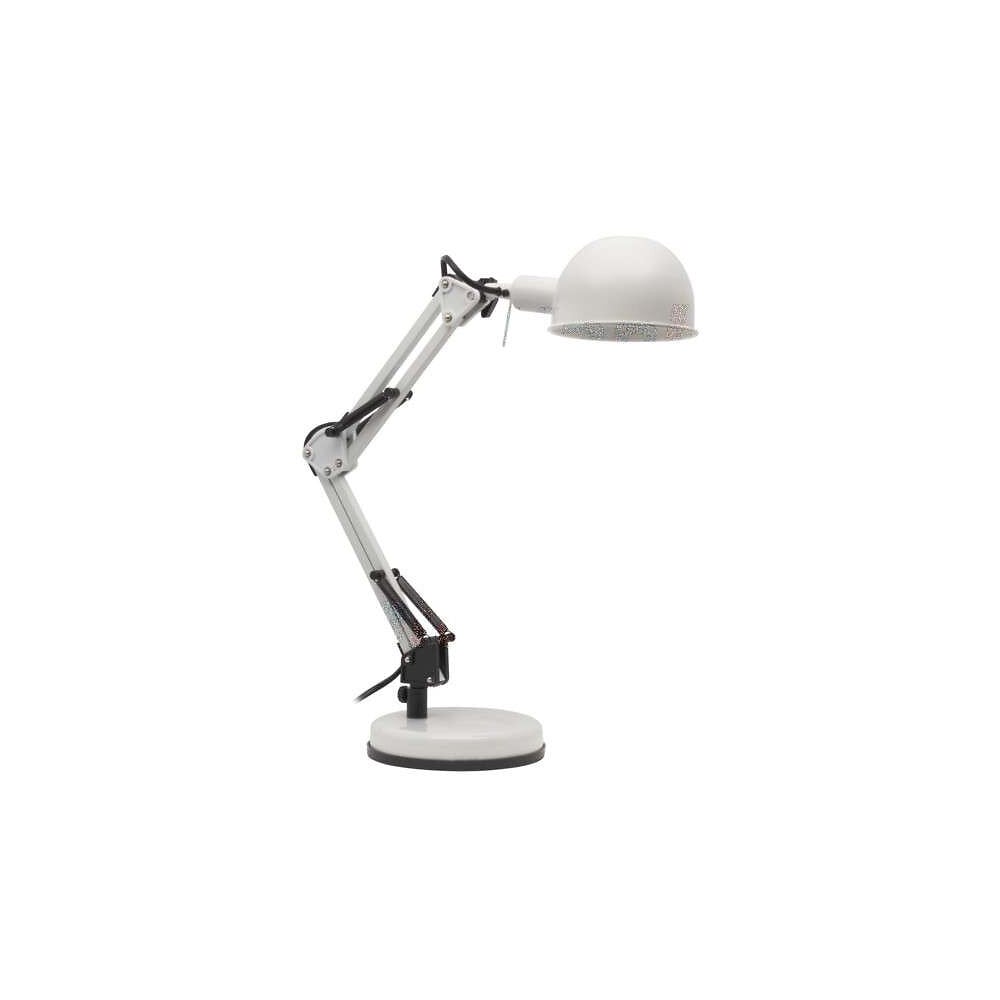 lampe de bureau 40w blanc - culot e14