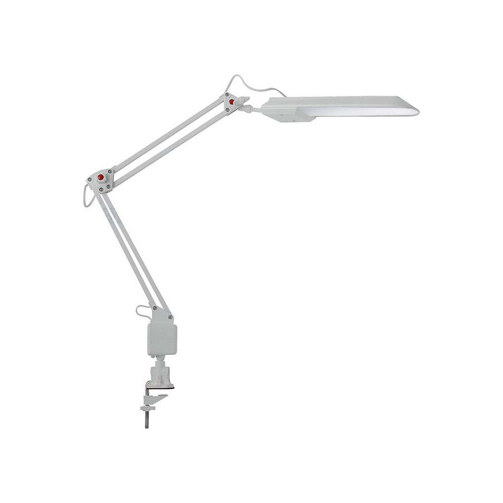 lampe de bureau led 4,8w blanche heron ii - blanc naturel 4000k