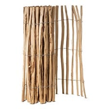 EASY CLOTURE Ganivelle clôture en bois 5m x H - Espacement des piquets 3 à ...