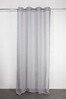 PERFECTLIN - Voilage effet lin gris 140x240cm - vignette