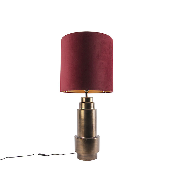 Lampe à lave rouge + Lampe supplémentaire