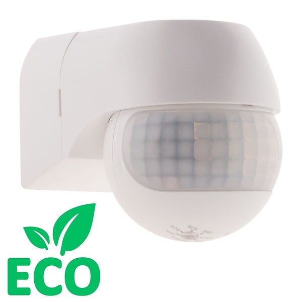 Détecteur mouvement IP44 - tête orientable - 1200W - Zenitech