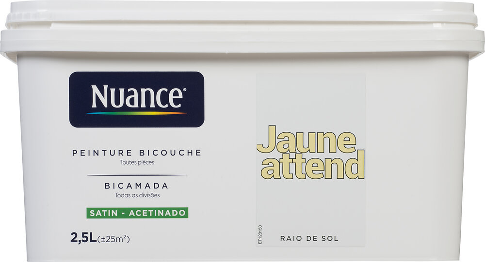 NUANCE - Peinture Bicouche Jaune attend Satin 2.5L - large