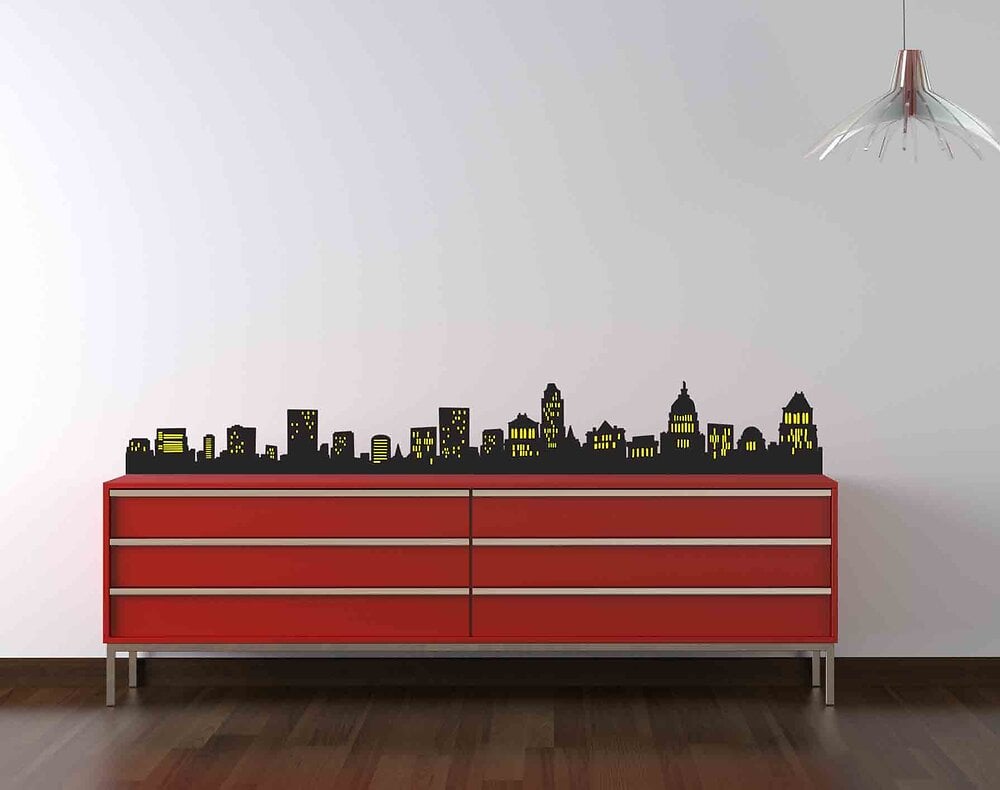 PLAGE  Sticker d&eacute;co - Long Island1 Planche 24x68cm