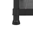 ITOOLS - Etagère plastique 4 tablettes L61xP31xH131cm NOIRE Charge 120kg ITOOLS - vignette