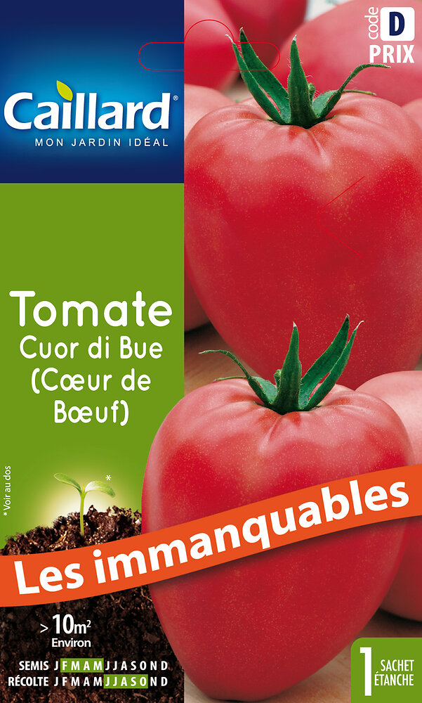 CAILLARD - Tomate coeur de boeuf - large