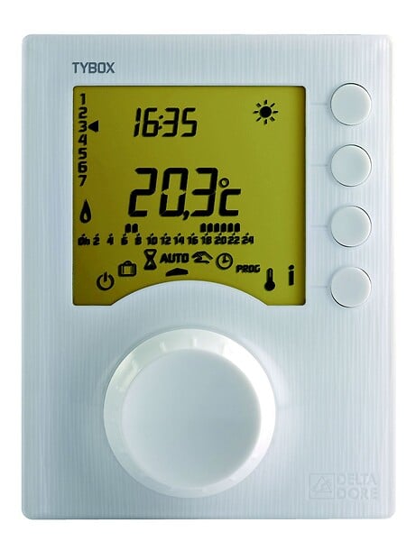 Thermostat électronique programmable filaire
