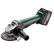 Meuleuse METABO 125 mm 18 V- W 18 L 9-125 Quick - 2 x 5,2 Ah  ...