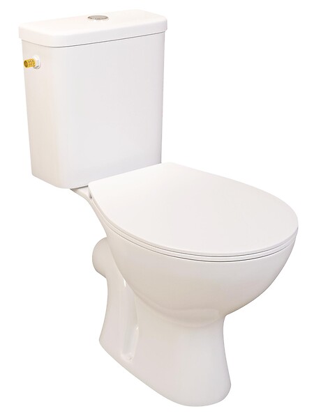 Poubelle toilette wc salle de bain sans odeur 17 Litres avec ouverture à  bascule