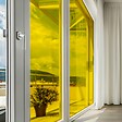 DIMEXACT - Film couleur jaune transparent - 61 cm x 2.5 m - en Rouleau - vignette