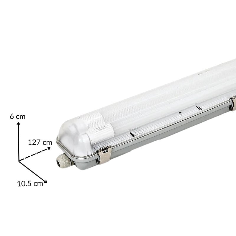 Réglette LED Rechargeable USB 60cm IP40 avec Détecteur de mouvement