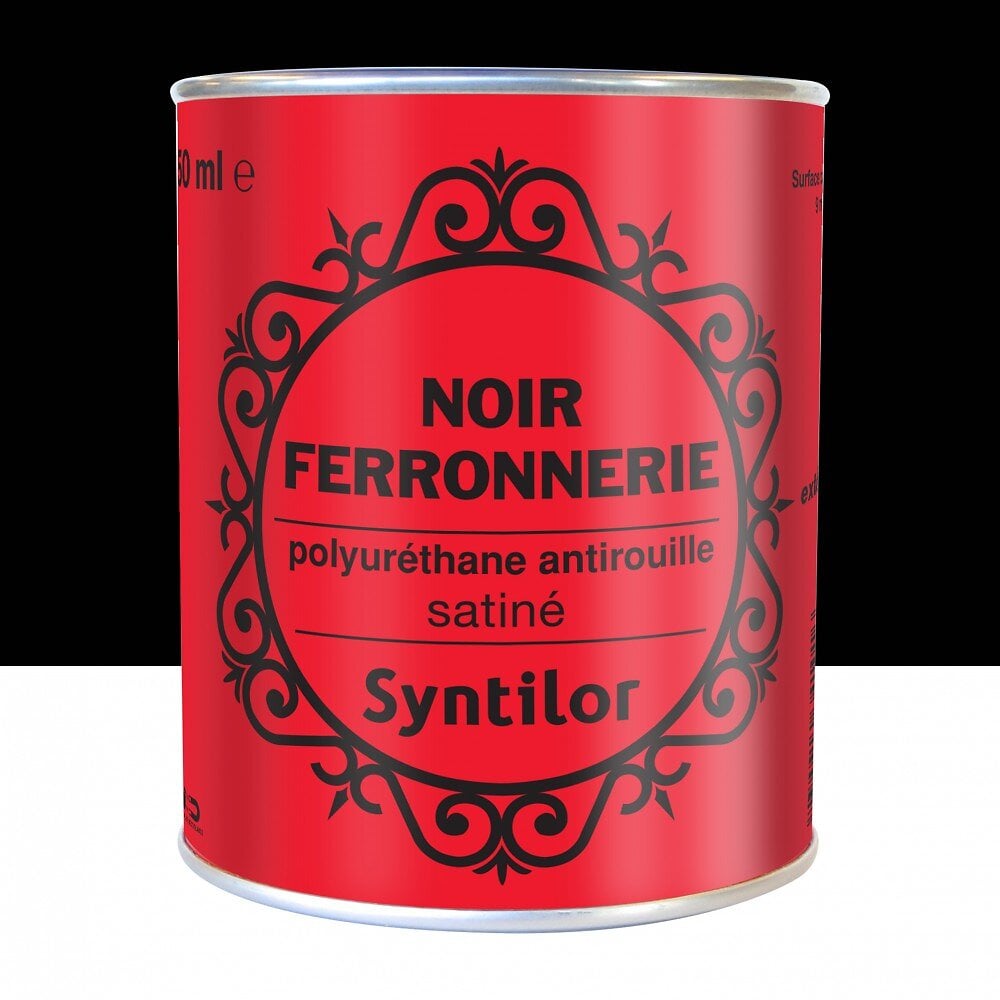 Peinture Bois Exterieur - Metaltop - Noir foncé - RAL 9005 - Pot