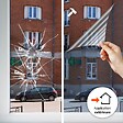DIMEXACT - Film de sécurité et anti chaleur pour choc depuis l'intérieur alu foncé - 125 microns - 152 cm x 2 m - en Rouleau - vignette