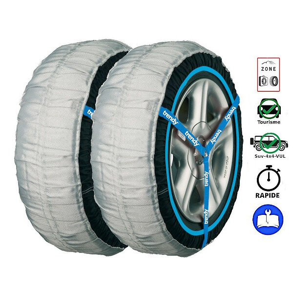 Chaines Neige MICHELIN FAST GRIP N°100 225/55x17 245/50x17 255/50x17  275/45x17