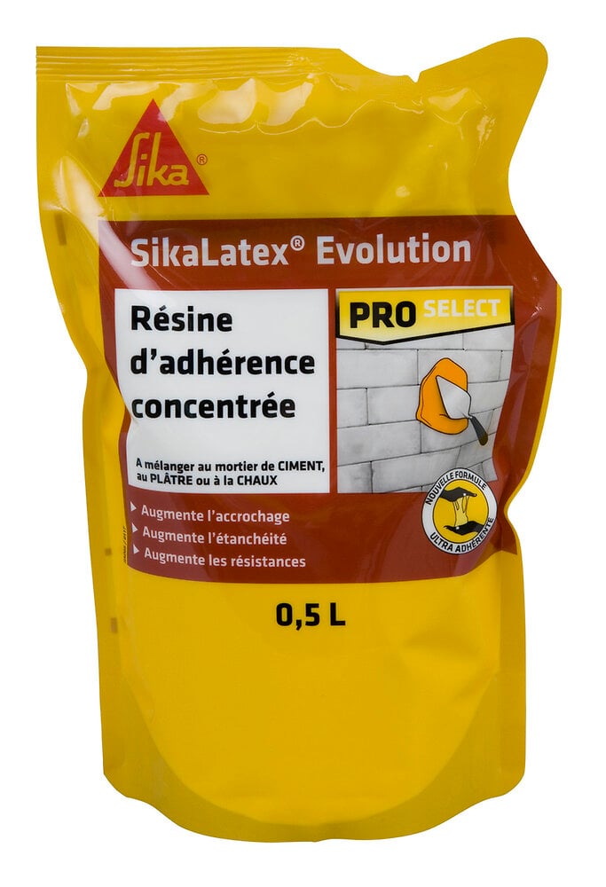 Résine Adhérence Mortier Sikalatex 0.5L | Bricomarché