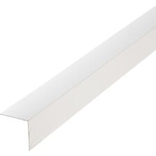 baguette d'angle mdf revêtue papier blanc  style - SUP BOIS - le Club